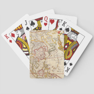 Antique Old Map Inspired (6) Playing Cards