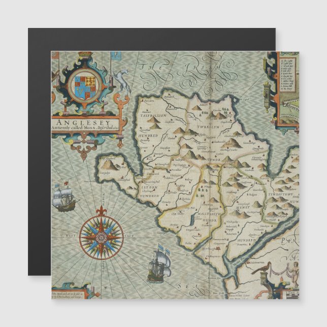 Antique Old Map Inspired (7) (Front/Back)