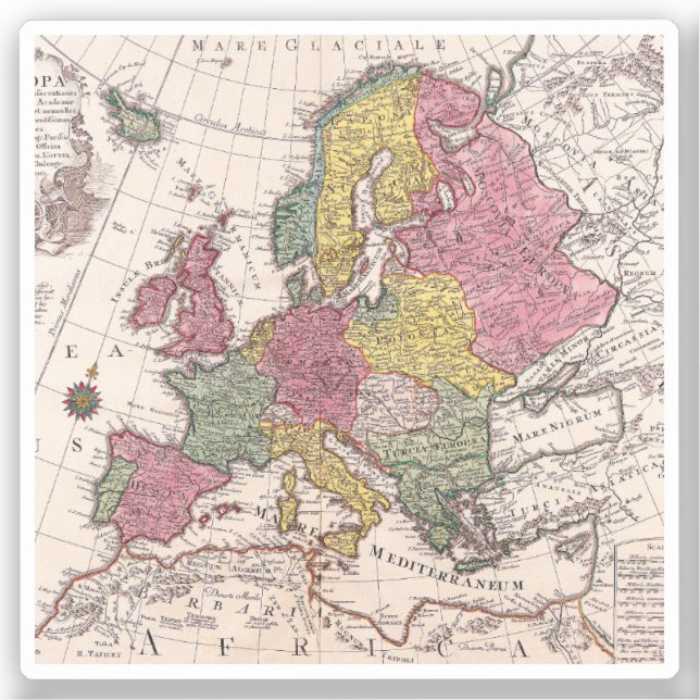 Antique Old Map Inspired (9) (Front)