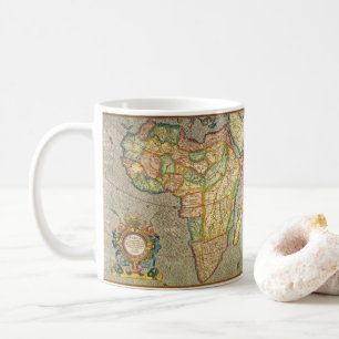 Antique Old World Gerardus Mercator Map of Africa Coffee Mug