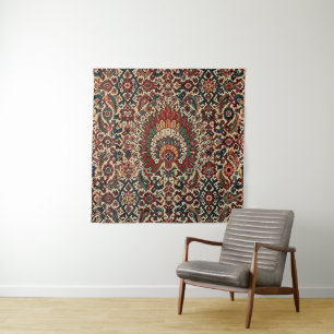 Antique Oriental Turkish Persian Carpet Rug Tapestry