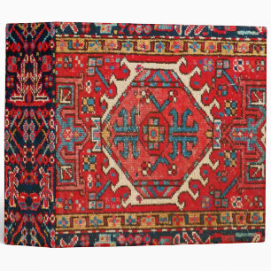 Antique Oriental Turkish/Persian Rug Photo Print Binder