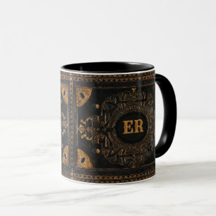 Antique Ornamental with your Initial(s) Mug