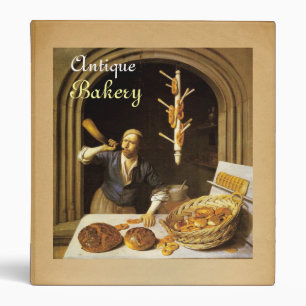 ANTIQUE OVEN BAKER ,BAKERY BREAD SHOP BINDER