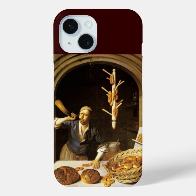 ANTIQUE OVEN  BAKER ,BAKERY BREAD SHOP Case-Mate iPhone CASE (Back)