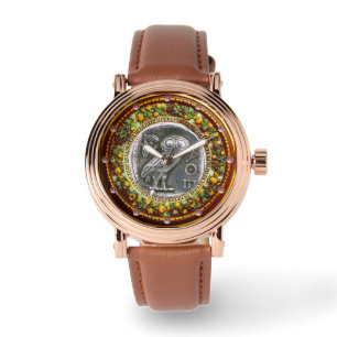 ANTIQUE OWL silver Watch