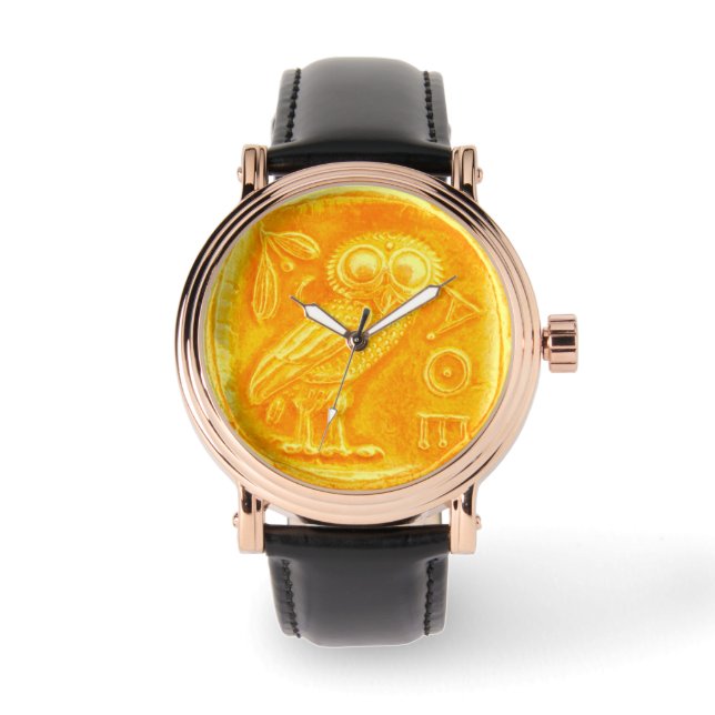 ANTIQUE OWL WATCH (Front)