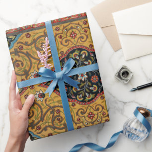Antique Persian Carpet Elegant Design Wrapping Paper