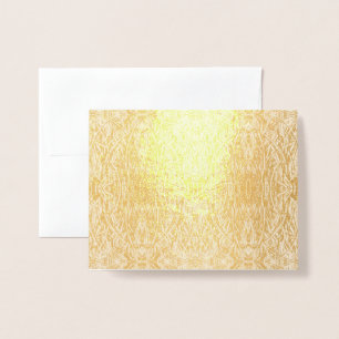 'Antique Persian Rug- Look' pattern CGGWOMF! Foil Card