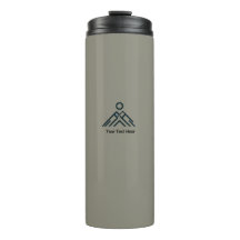 Antique Pewter : Customizable Adventure Tumbler