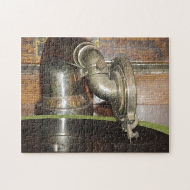 Antique Phonograph Jigsaw Puzzle (Horizontal)