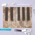 Antique Piano Keys Musician Decoupage Tissue Paper
