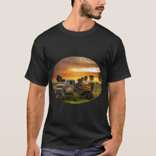 Antique Pickup in the Countryside T-Shirt