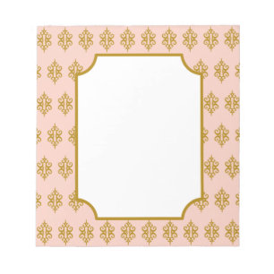 Antique Pink Lace Notepad