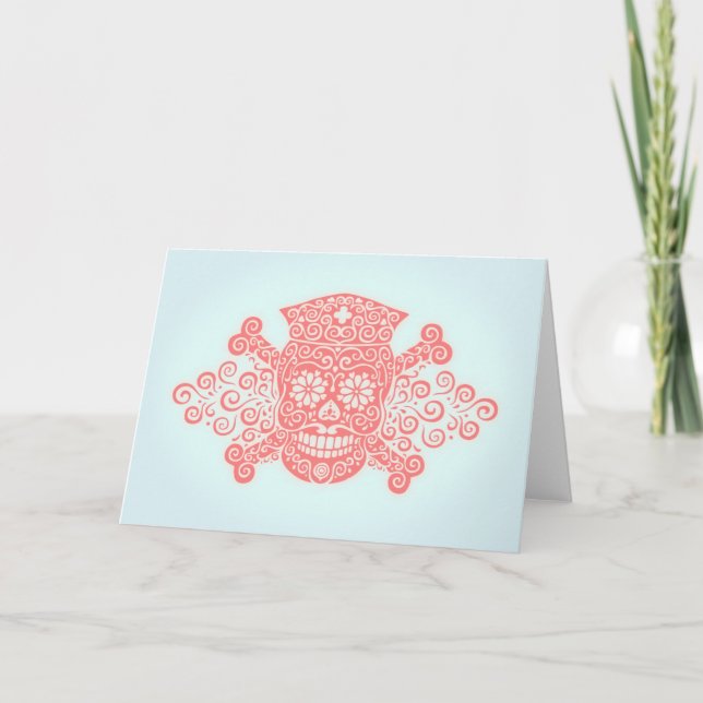 Antique Pirate Nurse II Card (Front)