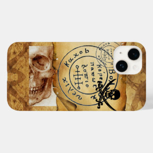 ANTIQUE PIRATES TREASURE MAP ,SKULL AND SWORDS Case-Mate iPhone 14 CASE