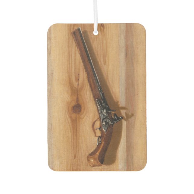 Antique Pistol Trompe l'Oeil Air Freshener (Front)