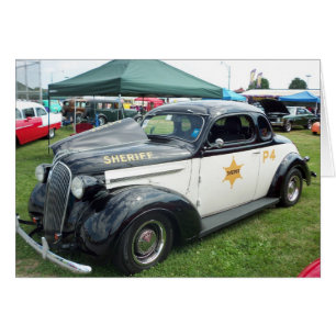 Antique Police Car