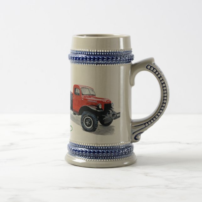 Antique Power Wagon Truck Stein (Right)