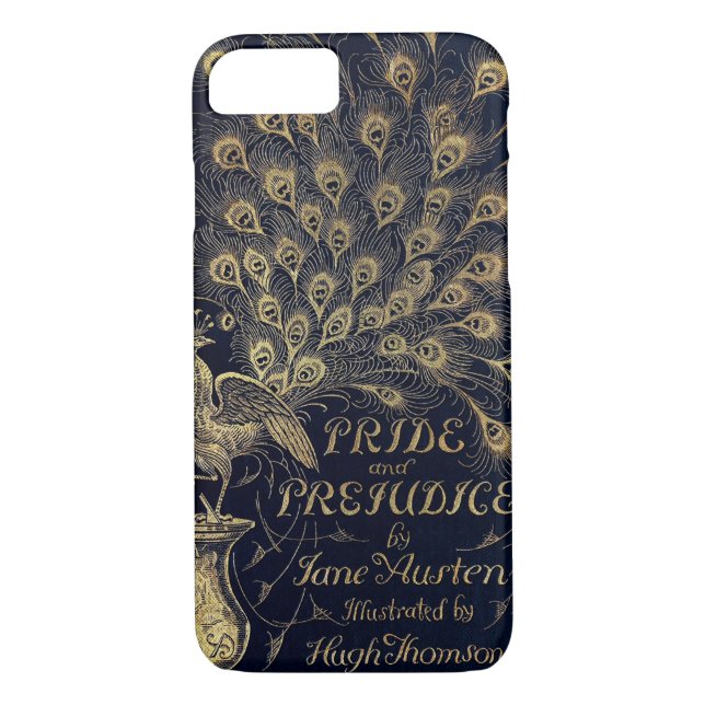 Antique Pride and Prejudice Peacock Edition Cover (Back)