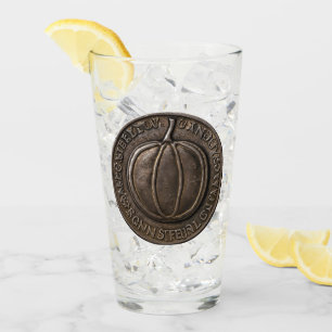 Antique Pumpkin Coin Glass