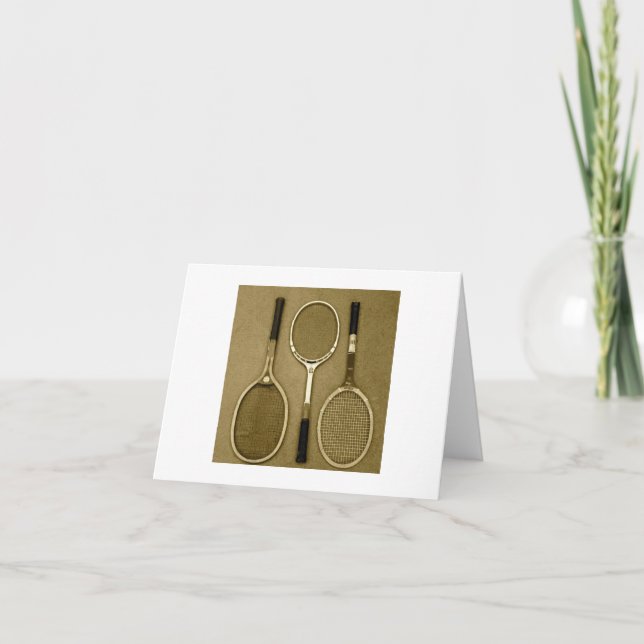 Antique Rackets Card (Front)