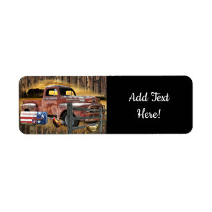 Antique Red Truck Vintage Red Truck Farm Truck Lab