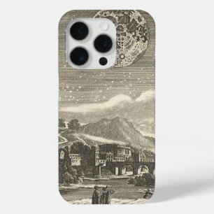 Antique Renaissance Era Moon by Allain Mallet iPhone 15 Pro Case