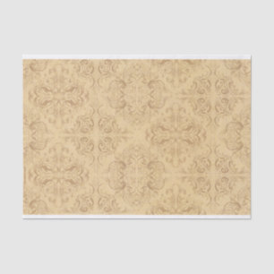 Antique Renaissance Flourishes Tissue Paper