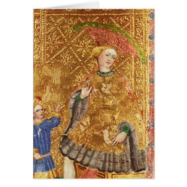 ANTIQUE RENAISSANCE TAROT/KING  OF COINS (Front)