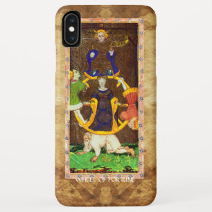 ANTIQUE RENAISSANCE TAROTS 10 / WHEEL OF FORTUNE iPhone XS MAX CASE