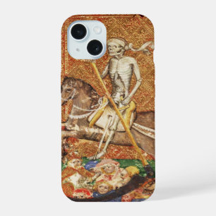ANTIQUE RENAISSANCE TAROTS 13 / DEATH iPhone 15 CASE