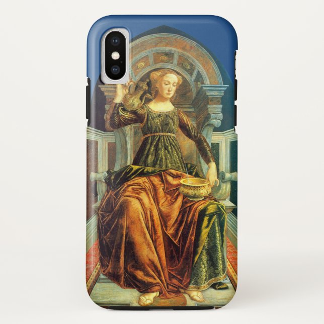 ANTIQUE RENAISSANCE TAROTS 14 / TEMPERANCE Case-Mate iPhone CASE (Back)