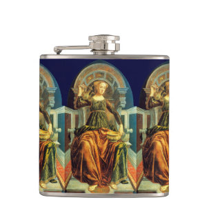 ANTIQUE RENAISSANCE TAROTS 14 / TEMPERANCE HIP FLASK