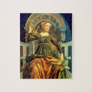 ANTIQUE RENAISSANCE TAROTS 14 / TEMPERANCE JIGSAW PUZZLE