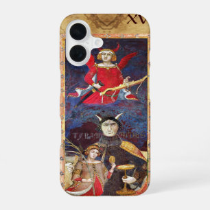 ANTIQUE RENAISSANCE TAROTS 15 / THE DEVIL iPhone 16 CASE