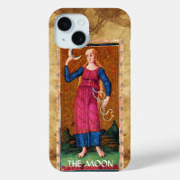 ANTIQUE RENAISSANCE TAROTS 18 / THE MOON