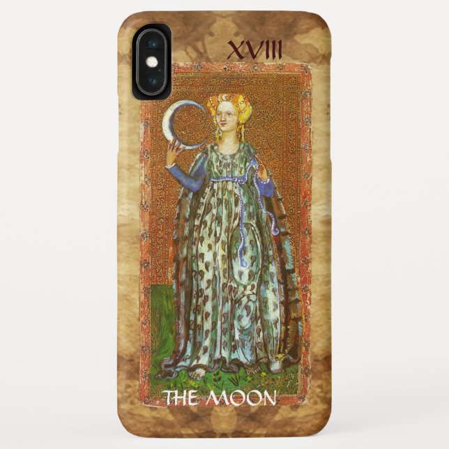 ANTIQUE RENAISSANCE TAROTS 18 / THE MOON Case-Mate iPhone CASE (Back)