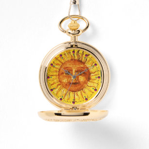 ANTIQUE RENAISSANCE TAROTS 19 / THE SUN WATCH