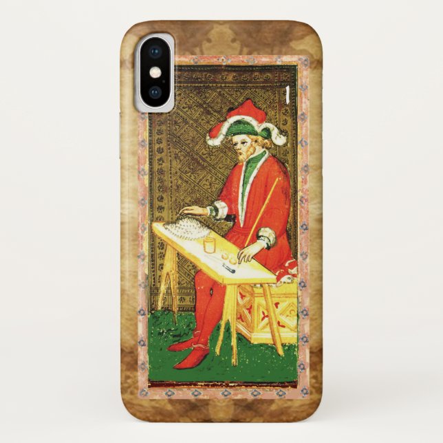ANTIQUE RENAISSANCE TAROTS 1 / THE MAGICIAN Case-Mate iPhone CASE (Back)