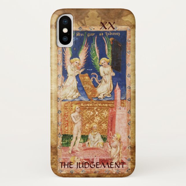 ANTIQUE RENAISSANCE TAROTS 20 / THE JUDGEMENT Case-Mate iPhone CASE (Back)