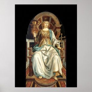 ANTIQUE RENAISSANCE TAROTS 5 / THE POPE POSTER