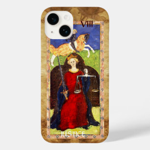 ANTIQUE RENAISSANCE TAROTS 8 / JUSTICE Case-Mate iPhone 14 CASE