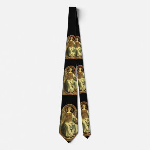 ANTIQUE RENAISSANCE TAROTS 8/ JUSTICE TIE