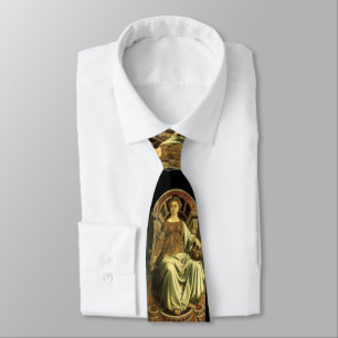 ANTIQUE RENAISSANCE TAROTS 8/ JUSTICE TIE