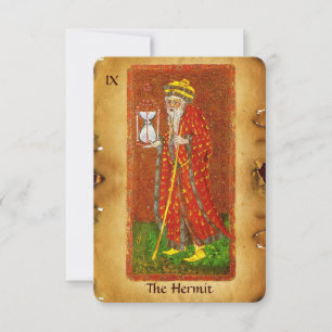 ANTIQUE RENAISSANCE TAROTS 9 / THE HERMIT ANNOUNCEMENT