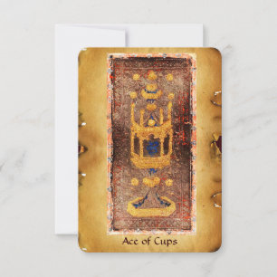 ANTIQUE RENAISSANCE TAROTS  / ACE OF CUPS