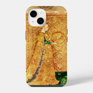 ANTIQUE RENAISSANCE TAROTS  / MAID OF COINS iPhone 14 CASE