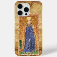 ANTIQUE RENAISSANCE TAROTS / MAID OF WANDS