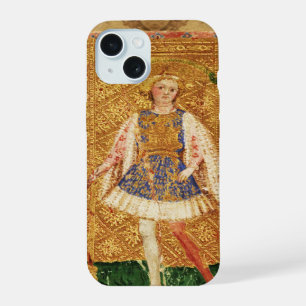 ANTIQUE RENAISSANCE TAROTS / PAGE OF WANDS iPhone 15 CASE
